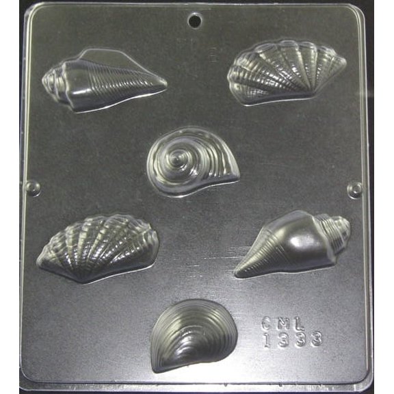 1333 Sea Shells Variety Chocolate Candy Mold