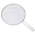 thumbnail image 1 of AKEGAMN Panier à Frire Rond en Acier Inoxydable 29cm pour Outils de Cuisine Couvercle Antidéflagrant Pliable, 1 of 5