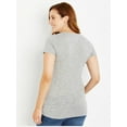 thumbnail image 3 of Motherhood Maternity Side Twist Maternity T Shirt, 3 of 3