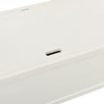 thumbnail image 5 of vidaXL Bench White 107x45x75.5 cm Solid Wood Fir, 5 of 5