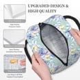 thumbnail image 5 of Vsdgher Insulated Lunch Bag Simple Bento Cooler Bag Lunch Tote Bag , Suitable for picnics, school, work (Colorful Butterfly Print ), 5 of 5
