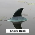 thumbnail image 4 of Simulated Shark & Hippo Head Yard Pond Decoration Animal Floating Decoration A8, 4 of 9