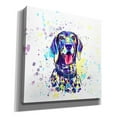 thumbnail image 2 of Epic Graffiti 'Colorful Watercolor German Shorthaired Pointer 2' by Furbaby Affiliates, Canvas Wall Art, 37"x37", 2 of 8