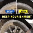 thumbnail image 5 of Homenest 1Pcs Tire and Trim Restorer Paste Black Plastic Renewal Gel Automotive Rubber Protectant for Car Exterior Interior Bumpers Moldings, 5 of 9