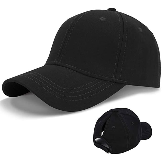 Visors Ponytail Messy Buns Trucker Plain Baseball Visor Cap Unisex Hat Baseball Caps