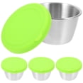thumbnail image 2 of juegos de platos para salsa de cocina, tazas para salsa casera, tazas para condimentos y salsas para refrigerios con tapas, 2 of 5