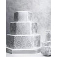 thumbnail image 2 of Martha Stewart Wedding Art Deco Cake Stencil Side by Designer Stencils, 2 of 5