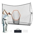 thumbnail image 1 of VEVOR Golf Practice Hitting Net, Huge 10.8x7ft Golf Net, Personal Driving Range for Indoor Outdoor Use, Portable Home Golf Aid Net, 1 of 9