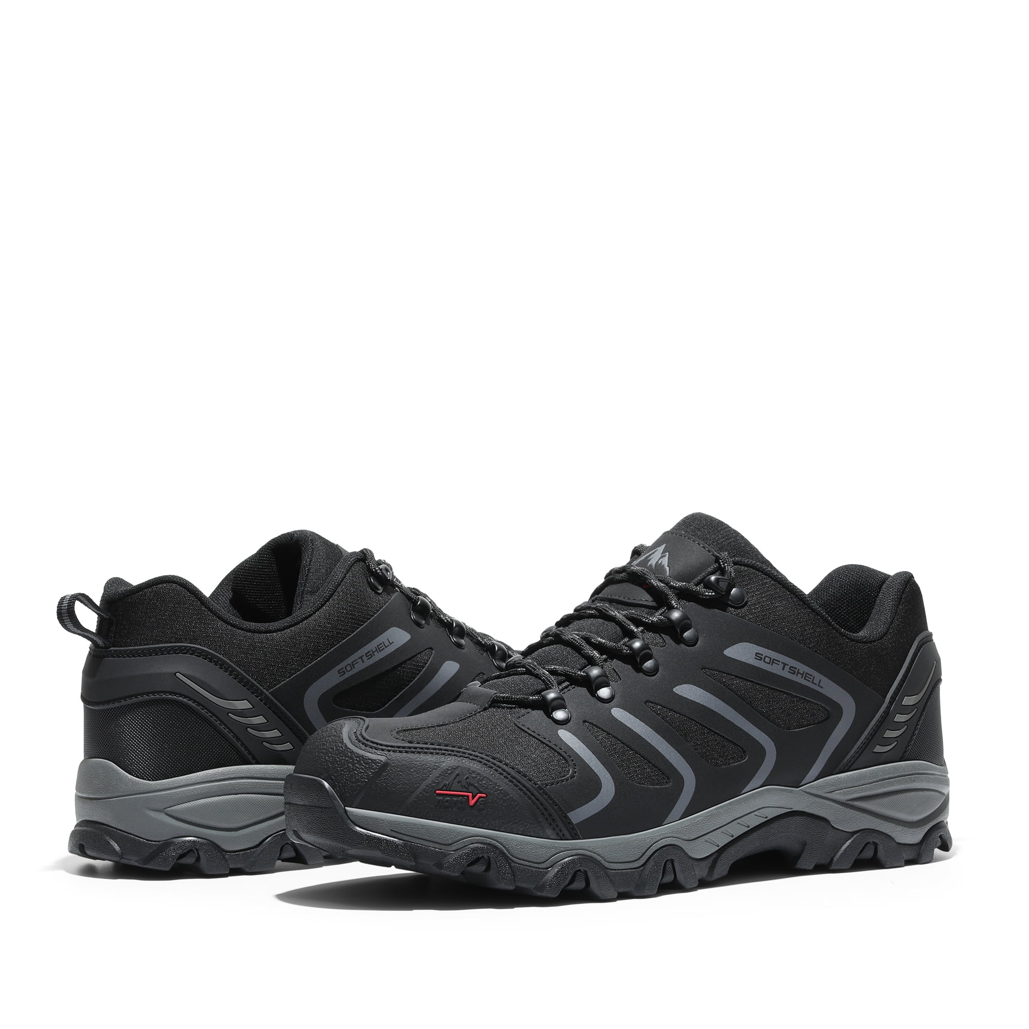 NORTIV 8 Men's Low Top Waterproof Hiking Shoes Trekking Trails Outdoor Work Shoes