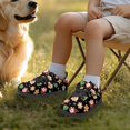 thumbnail image 2 of CHAQLIN Christmas Santa Claus Tree Shoes for Kids Knitted Mesh Sports Athletic School Shoe Lightweight Single Buckle Tennis Hiking Running Shoes Anti Skid Xmas Outfit, 2 of 7