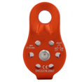 thumbnail image 2 of Climbing Pulley Single Swivel Pulley Pulley Wheel 26KN Aluminium Alloy Heavy Duty Single Swivel Rope Pulley Block For 12mm Rope Climbing, 2 of 8