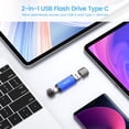 thumbnail image 3 of Unidad flash USB Vansuny de 128 GB USB tipo C 2 en 1 para Android, 3 of 7