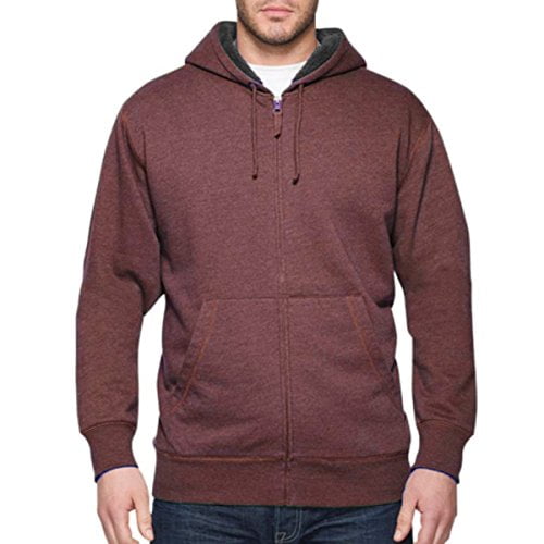 weatherproof vintage men's sherpa lined fleece hoodie