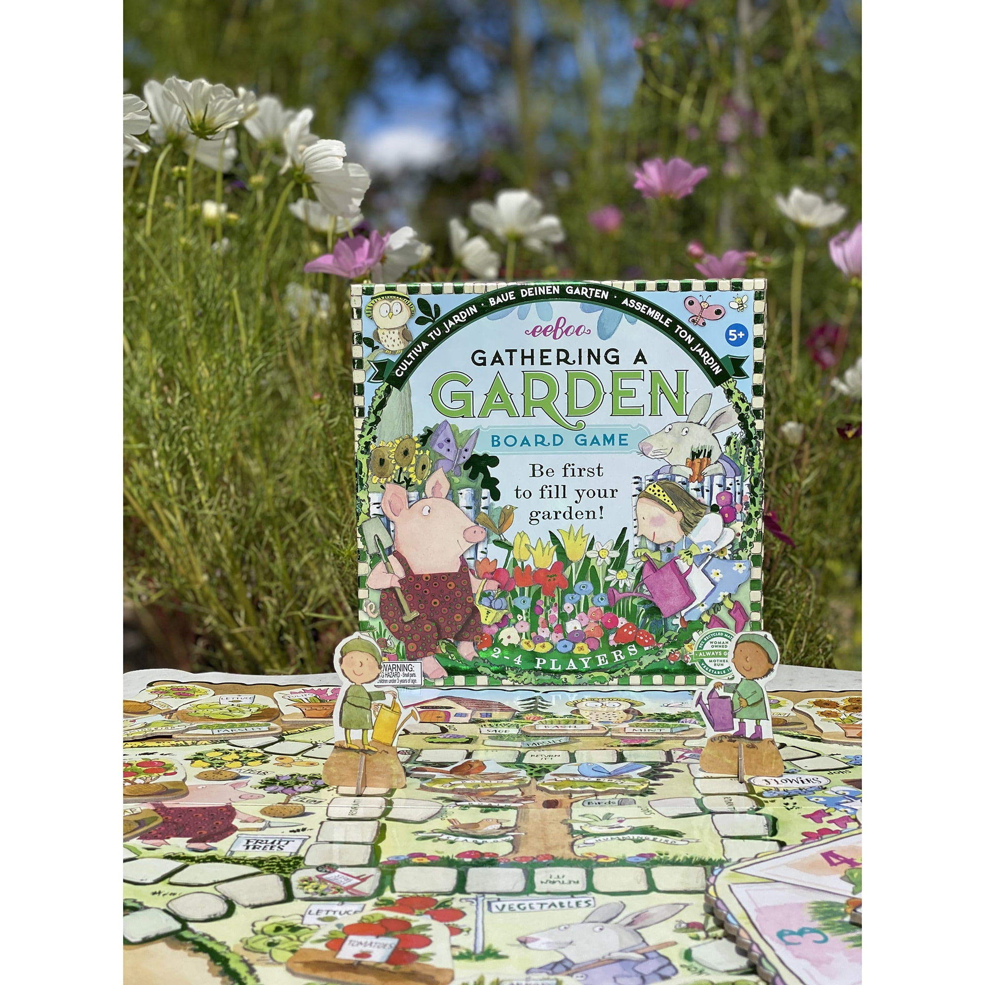 eeBoo Gathering a Garden Board Game