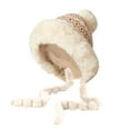 thumbnail image 2 of Gorro de invierno de punto con forro polar y cubre orejas y cara | Gorro de lana grueso, cálido y resistente al viento para climas fríos, 2 of 6