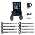 thumbnail image 2 of Scooter Eléctrico 36 V 48 V 40 A 3 Modelos Controlador M5 Pantalla LCD A Color para Bicicleta Eléctrica de 1500 W 2000 W, 2 of 5