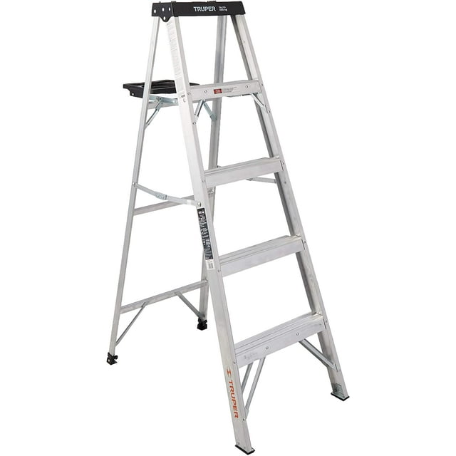 Escalera de tijera Tipo III Truper EST-34 4 escalones con bandeja