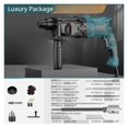 thumbnail image 2 of Industrial Grade Three Speed High-power Handheld Drill, Concrete Steel Wood Lightweight Impact Hammer Drilling Rig, 2 of 5