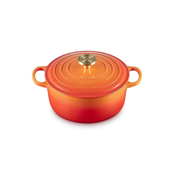 Cocotte Le Creuset Signature de 4,5 qt Flamme Dorée