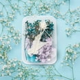thumbnail image 4 of 1 Box Real Dried Flower Resin Fillings Expoxy Flower For Epoxy Resin Jewelry Making Craft DIY Supplies Accessories (Forget Me Not), 4 of 5