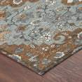 thumbnail image 3 of Addison Rugs Chantille Indoor/Outdoor Traditional Paprika Machine Washable Round Rug, 8' x 8', 3 of 8