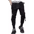 thumbnail image 1 of Pantalones De Moda Cargo Streetwear Hip Hop Joggers Hombre, 1 of 8