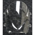 thumbnail image 2 of Zero Gravity Double Bubble Windscreen - Clear Acrylic - Street Sport Motorcycle Windshield (16-408-01), 2 of 3