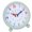 Green, variant on Oasiva Kids Colorful Alarm Clock Quiet No Ticking Analog Learning Time Clock With Night Light for School Battery Operated