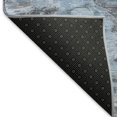 thumbnail image 5 of Addison Rugs Mayfield Premium Machine Washable Transitional Abstract Denim Round Rug, 8' x 8', 5 of 5