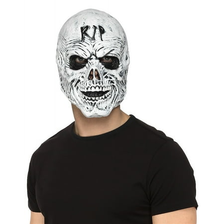 RIP Grim Reaper Mask Adult Costume Accessory