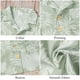 thumbnail image 5 of Traje de verano para niño pequeño, camisa YALLET y pantalones cortos 4-5T, 5 of 8