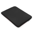 thumbnail image 5 of Red Black Dots Fabric Laptop Sleeve Bag Compatible With MacBook Air / Pro iPad MateBook Tablet Surface HP Lenovo Dell ASUS Acer Laptop Computer Protective Size: 17 inch, 5 of 5