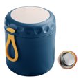 thumbnail image 1 of Soup Cup Food Jar Container Food Flasks Stainless Steel Insulated & Microwaveable Soup Porridge Holder Office Worker Portable Lunch Box for Soup Porridge with Spoon, 1 of 8