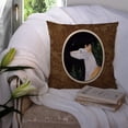 thumbnail image 3 of Carolines Treasures SS8499PW1414 Starry Night Ibizan Hound Fabric Decorative Pillow, 14Hx14W, multicolor, 3 of 4
