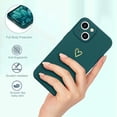 thumbnail image 2 of for iPhone 14 Plus Case Cute Slim Shockproof Phone Case with Wireless Charging Support and Protection, Green, 2 of 7