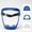 blue, variant on Tooltekt Anti-Dust,Fog-Free Face Shield,Face Shield For Grinding And Cutting,Face Shield,Super Protective Face Shield Mask For Work,Full Face Shield For Face Shield And Dust Protection