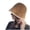 Khaki, variant on Luxalzxs Women Winter Crochet Bucket Hat Wide Brim Bucket Hats Color Matching Crochet Knitted Warm Winter Hat Women Fisherman Caps Fashion Streetwear