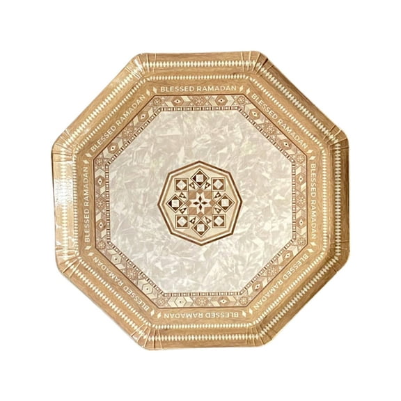 Ramadan Dessert Plate | Damascus Inspired | Unique Ramadan Plates