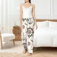 thumbnail image 4 of Pofeuu Anchor with Rope Print Women's Fashion Pajama Pants with Pockets Comfy Drawstring Sleep Lounge Bottoms-XX-Large, 4 of 6