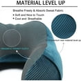 thumbnail image 3 of Memory Foam Neck Pillow with 360-Degree Head Support Lightweight Comfortable Travel Airplane Pillow with Storage Bag for Sleeping, Traveling,Car, Train, Bus and Home Use, 3 of 8