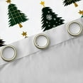 thumbnail image 4 of Feelyou Christmas Tree Child Curtains Pack of 2 (42x84 Each), Dreamy Xmas Stars Curtains Blackout, Kawaii Cartoon Theme Bedroom Curtains, Blackout Curtains Bedroom Decor, 4 of 6