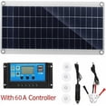 thumbnail image 4 of 300W 12V Solar Panel, Solar Panel Kit, Battery Charger Kit with 60A Solar Charge Controller for Motorhome, Yacht, Outdoor, Garden, Lighting, 4 of 5