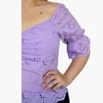 thumbnail image 4 of Blusa escote barco en talla extra, modelo 0414 (Lila) lila 42 Roman Fashion Blusa extra 0414, 4 of 5