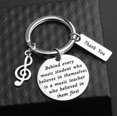 thumbnail image 3 of czcpp-Music Teacher Appreciation Gift Music Teacher Gift Music Teacher Keychain Teacher's Day Keychain Gifts, 3 of 4