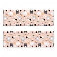 thumbnail image 2 of Birthday Party Bench Cushion Set of 2, Animals and Monster Pattern with Balloons and Fun Every Day Words, Standard Size Foam Pad and Decorative Cover, Multicolor, by Ambesonne, 2 of 4