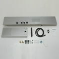 thumbnail image 2 of 1-Jet Rainfall Shower Panel System with Rainfall Waterfall Shower Head and Shower Wand in Brushed Nickel, 2 of 12