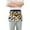 Beautiful Leopard Skin Heart, variant on Flower and Leaves Server Apron with 3 Pockets Waterproof Waitress Waist Short Apron for Man Woman 12 Inches