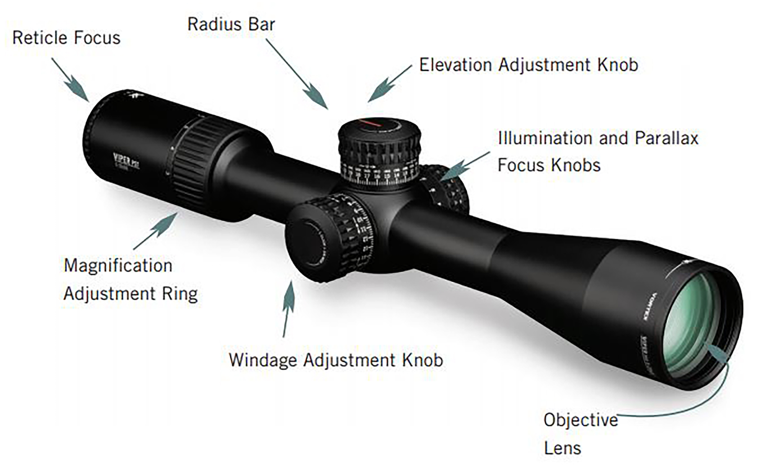 Vortex Optics Viper PST Gen II 1-6x24 SFP Riflescope - VMR-2