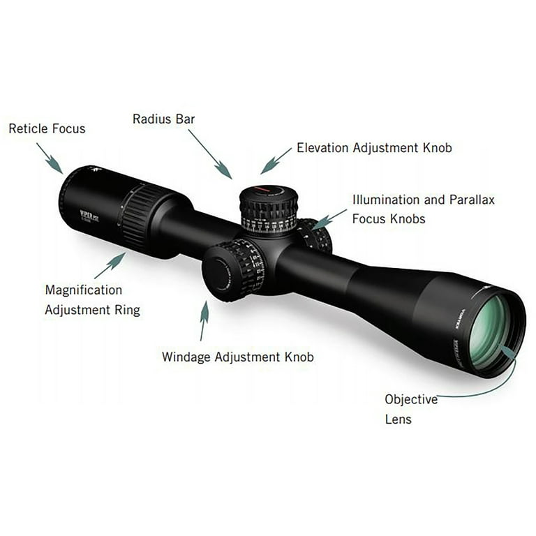 Vortex Optics Viper PST Gen II 5-25x50 Second Focal Plane