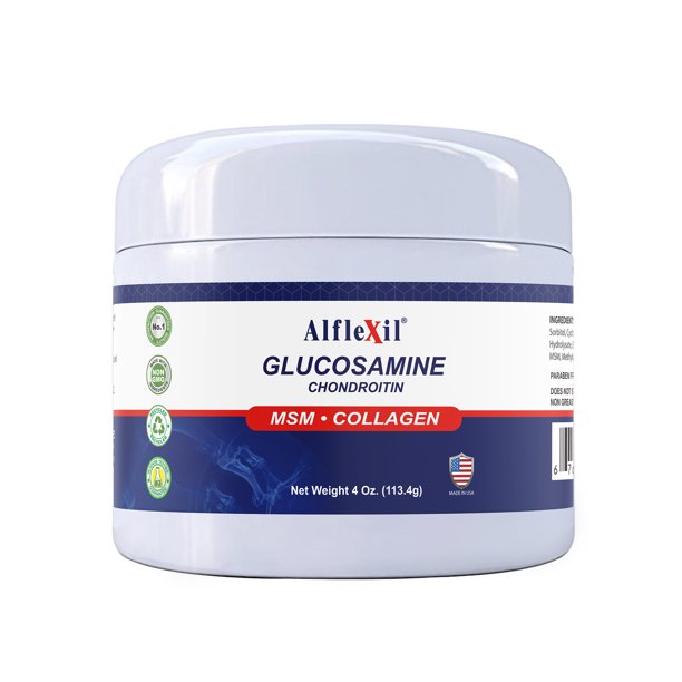 Glucosamine & Chondroitin Cream with MSM & Collagen for Joint support